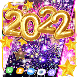 Happy new year 2022 wallpaper icon