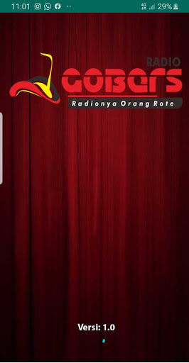 Android application RADIO GOBERS (Rote Ndao) screenshort