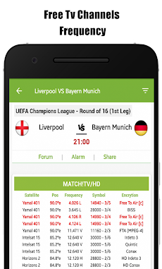Live Sports TV Guide - Free TV Channels Frequencyのおすすめ画像1