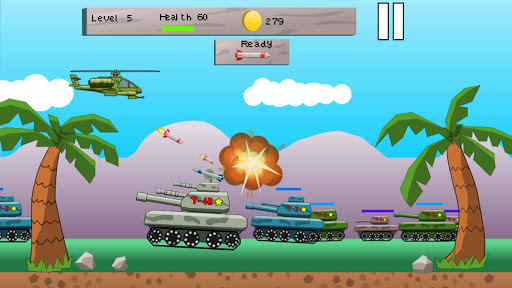 Helicopter Tank Defense screenshots 1