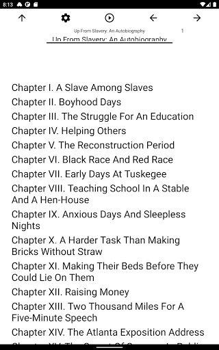 Book, Up From Slavery Screen 3