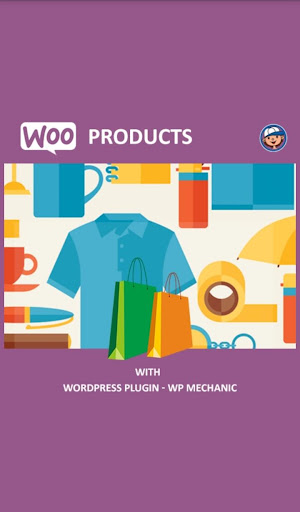 Android application WooCommerce Products screenshort