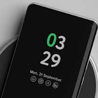 Always On Display Digital Clock - Super AMOLED