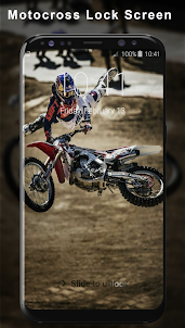 Motocross Lock Screen