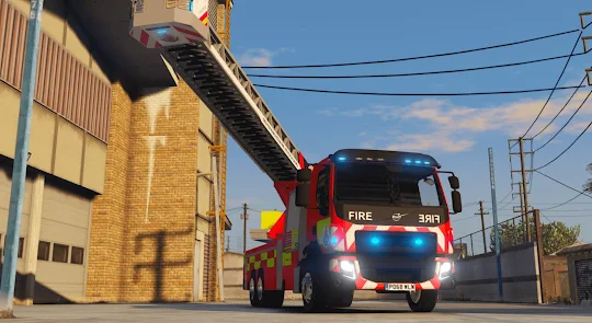 Resque Fire Truck Sim Driving