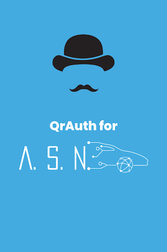 Android application QrAuth for ASN screenshort