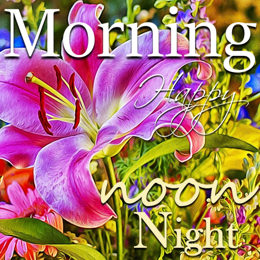 Good Morning until Night Love logo