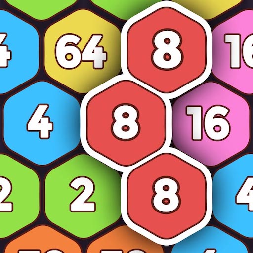 2048 Hexagon-Number Merge Game 1.8.8 Icon