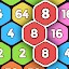 2048 Hexagon-Number Merge Game