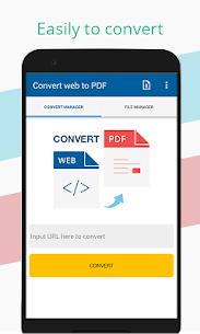 Converter web em PDF MOD APK 1