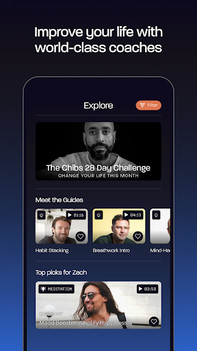 Screenshot of Mettle: Mental Health for Men