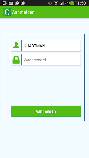 Android application ALERT-CRM33 screenshort
