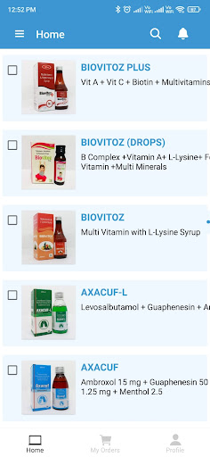 Android application Bioshinehealthcare screenshort