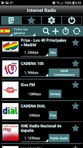 Captura de Pantalla 1 Radio Online PRO ManyFM android