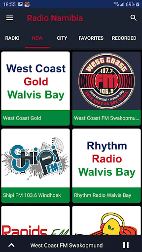 Radio Namibia Screen 3