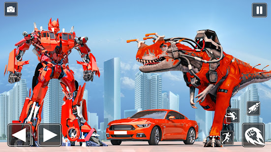Dino Robot Transform Game 1.0 APK + Mod (Free purchase) for Android