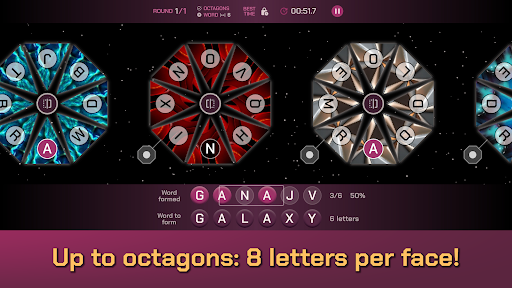 Tokegon - Words+Polygons Game Screen 3