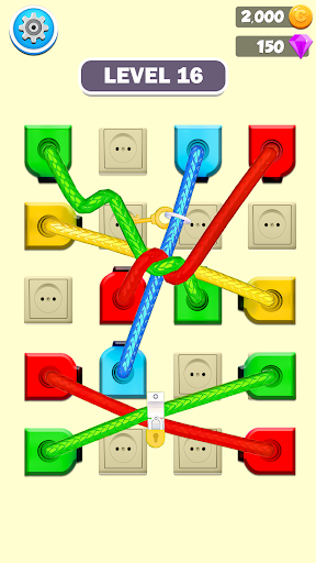 Tangle Game offline Connect 3D Screen 2