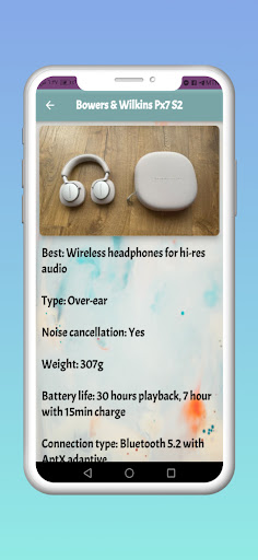 Wireless headphones – Guide Screen 3