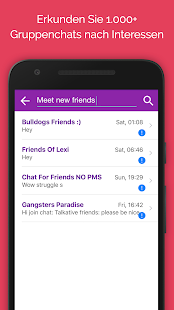 Anonym Chat, Partnersuche app Screenshot
