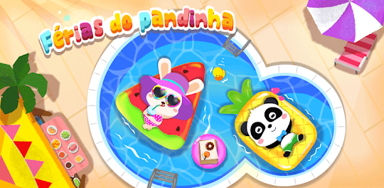 Verão do Bebê Panda: férias
