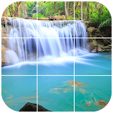 Thailand Waterfall Tile Puzzle icon