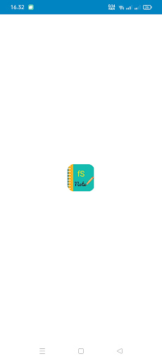 Android application Fs note screenshort