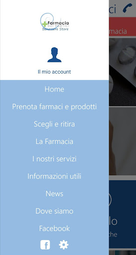 Android application Farmacia dei Portici screenshort