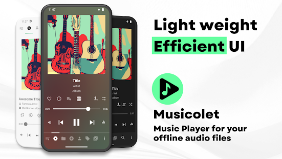 Musicolet Music Player Screenshot