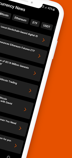 Cryptocurrency News Screen 2