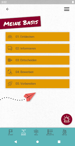 Schule - Was dann? Screen 3