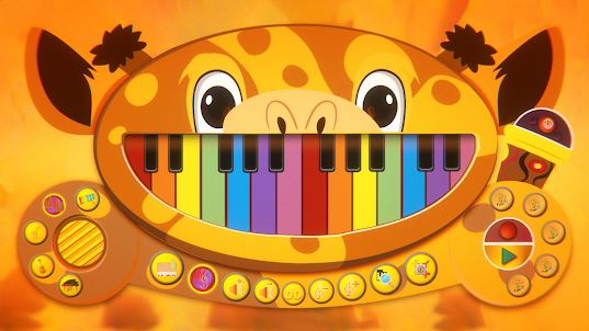 Giraffe Piano Sound Music