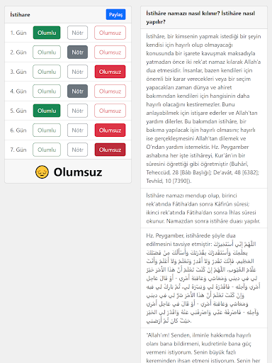 İstihare Istihare Uygulaması