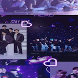 BTS Purple Wallpaper icon