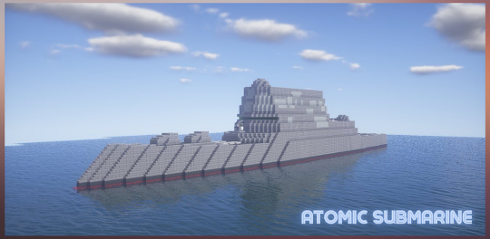 Mod Atomic Submarine For MCPE