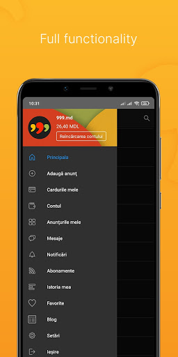 999.md - classifieds board Apk2