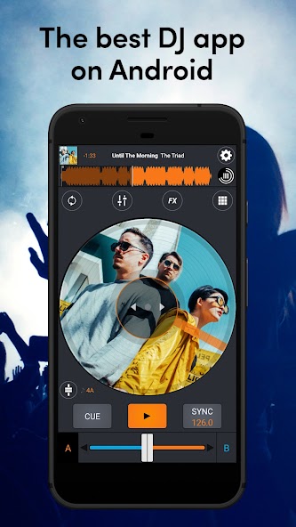 Cross DJ - dj mixer app 3.6.0 APK + Мод (Unlimited money) за Android