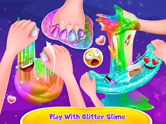 Make-up Slime - Girls Trendy Glitter Slime