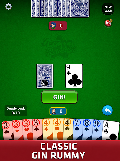 Gin Rummy: Classic Card Game screenshot 7