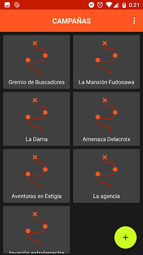 Android application CHIMERA - RPG Companion screenshort