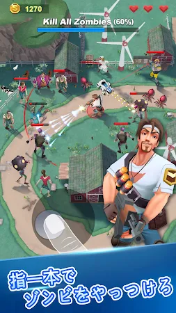 Game screenshot Mow Zombies - 美少女サバイバルゲーム mod apk