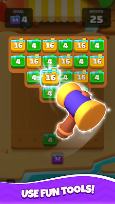2048 Saga - Merge block game - Screenshot 2