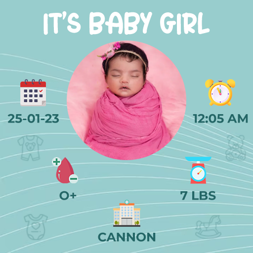 NewBorn Baby Photo Frame Logo