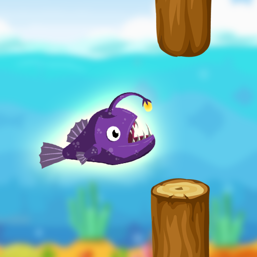 Flappy Fish - Flapp Like Bird Logo