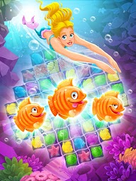Mermaid - treasure match-3