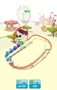 Theme Park 3D: Coaster Builder - Screenshot 4