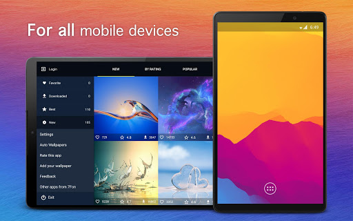 Screenshot of Wallpapers for Meizu 4K
