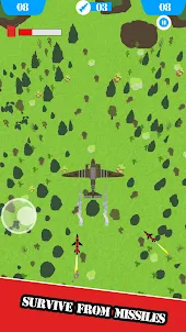 Go Plane 3D Missiles Escape