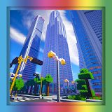 World angeles city map adventure for MCPE! icon