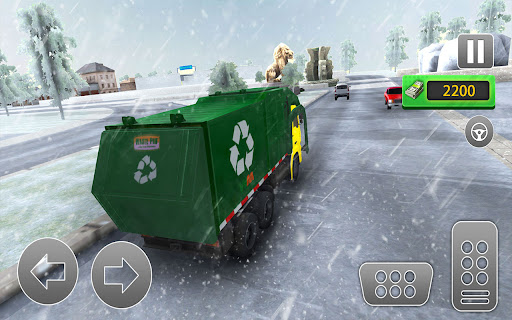 Road Sweeper Garbage Truck Sim  screenshots 13